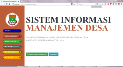 Sistem Informasi Manajemen Desa