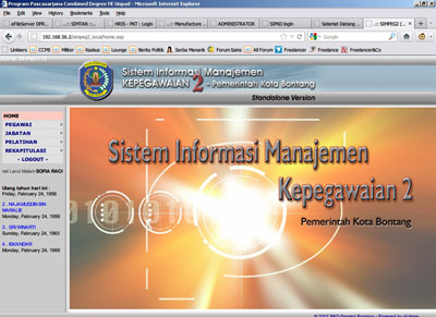 Sistem Informasi Manajemen Sumber Daya Manusia